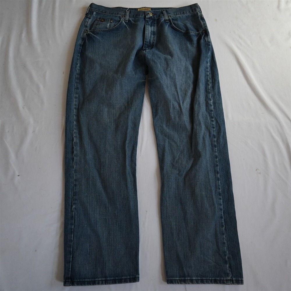 TwentyX Wrangler 38x34 33 Extreme Relaxed Medium Stretch Denim Mens Jeans‎